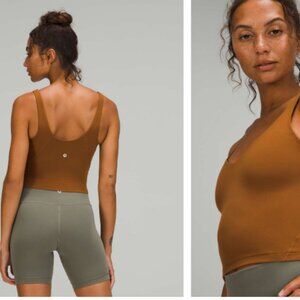 Lululemon Align Tank Top Copper Brown Size 14